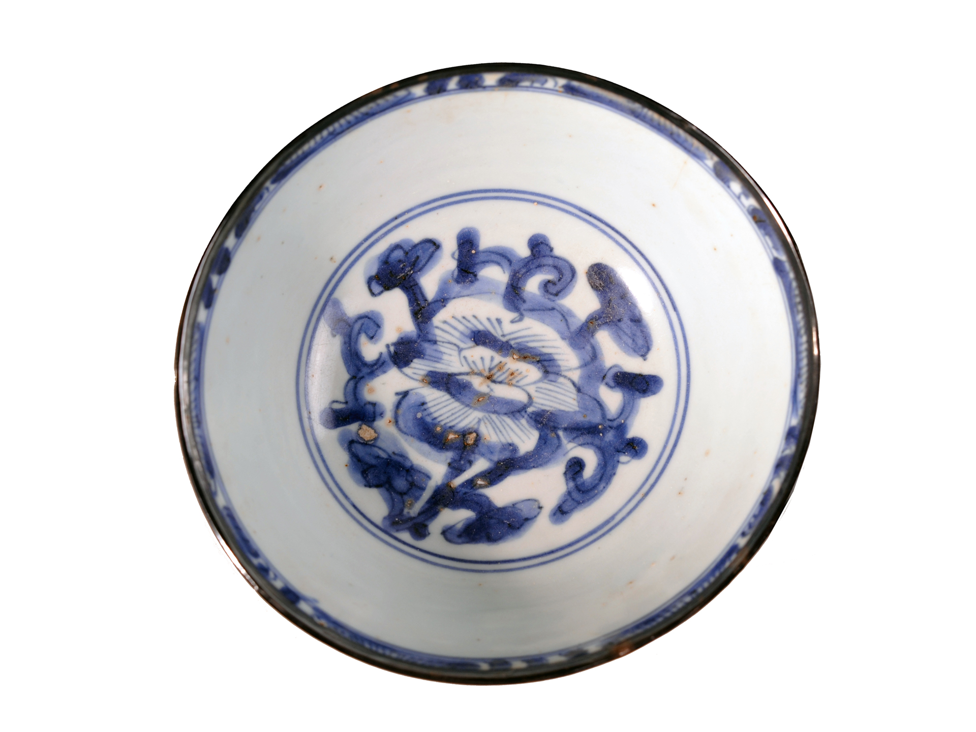 Blue & White Porcelain Bowl 