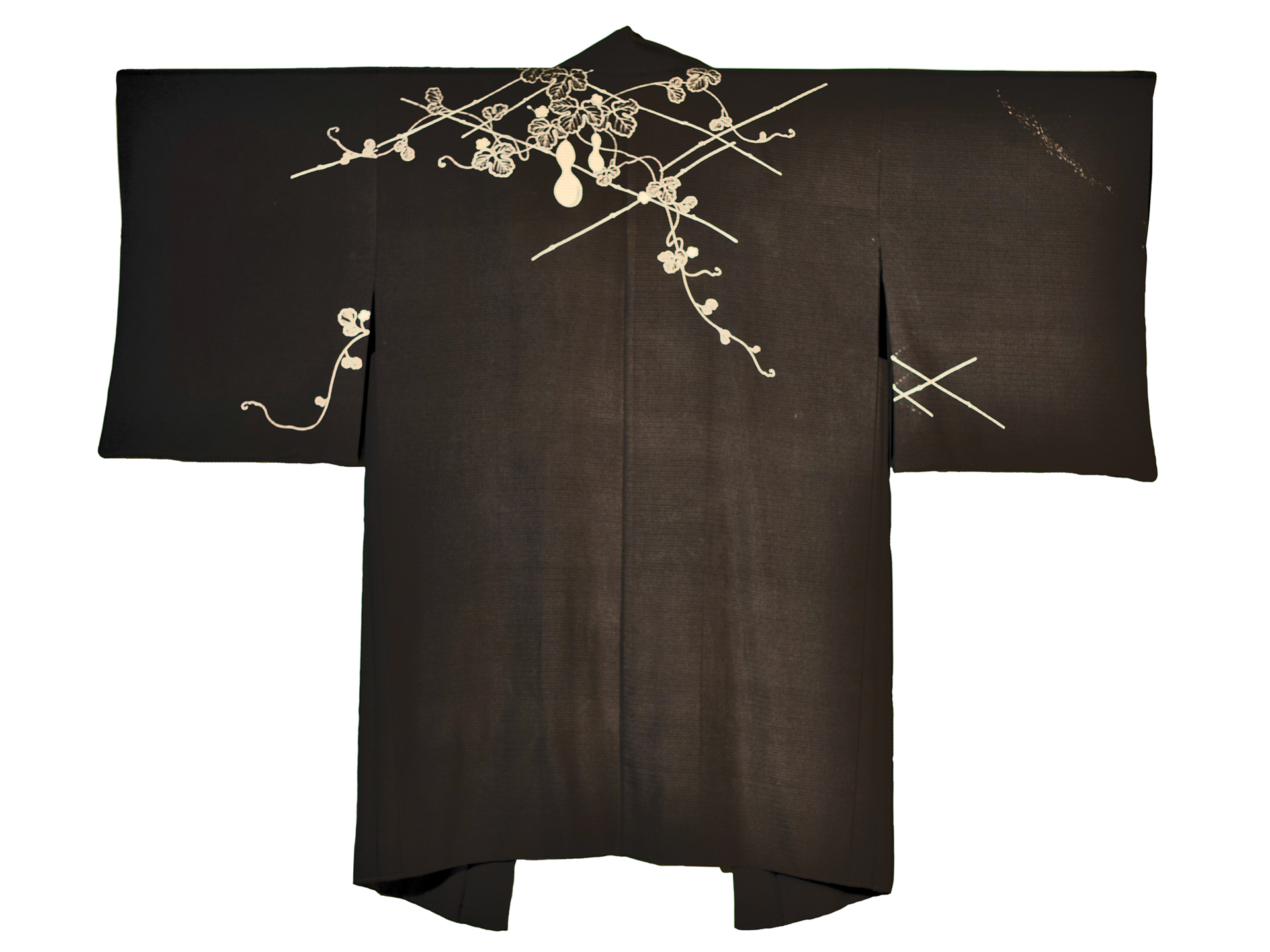 Black Silk Robe