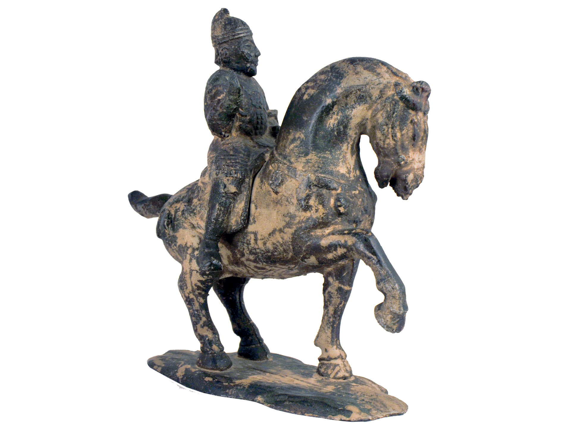 Bronze Rider & Horse