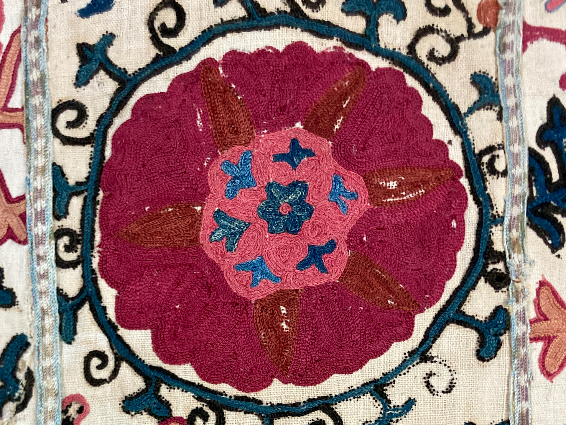 Uzbekistan Fabric Cushion