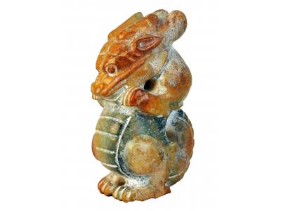 Chinese Jade Standing Dragon