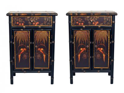 Chinese Contemporary Painted Cabinets