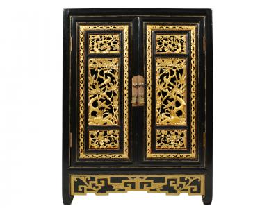 Chinese Gilt Painted Cabinet