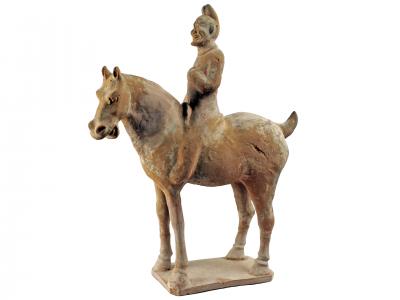 Chinese Clay Horseman