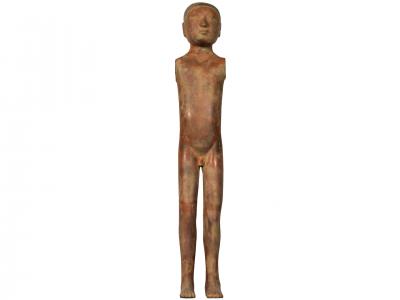 Chinese Male Clay Figure
