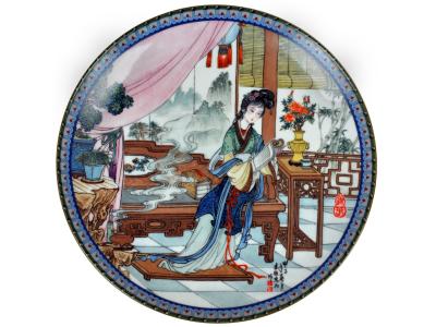 Chinese Hand Painted Plate-1