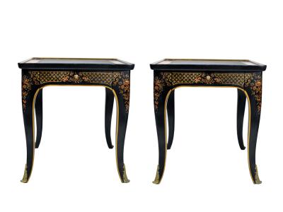 Chinese Style Pair of Tables
