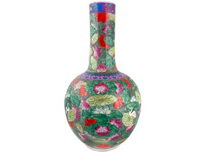 Chinese Long Neck Vase