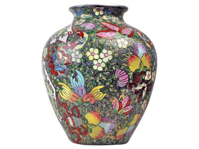 Chinese Silvered Vase