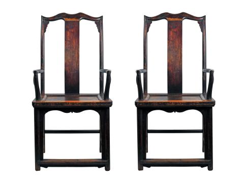 Chinese Stained Chairs