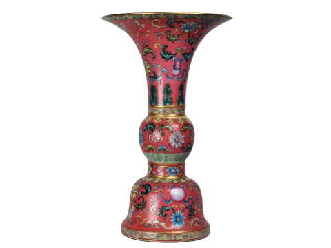 Chinese Gu Vase
